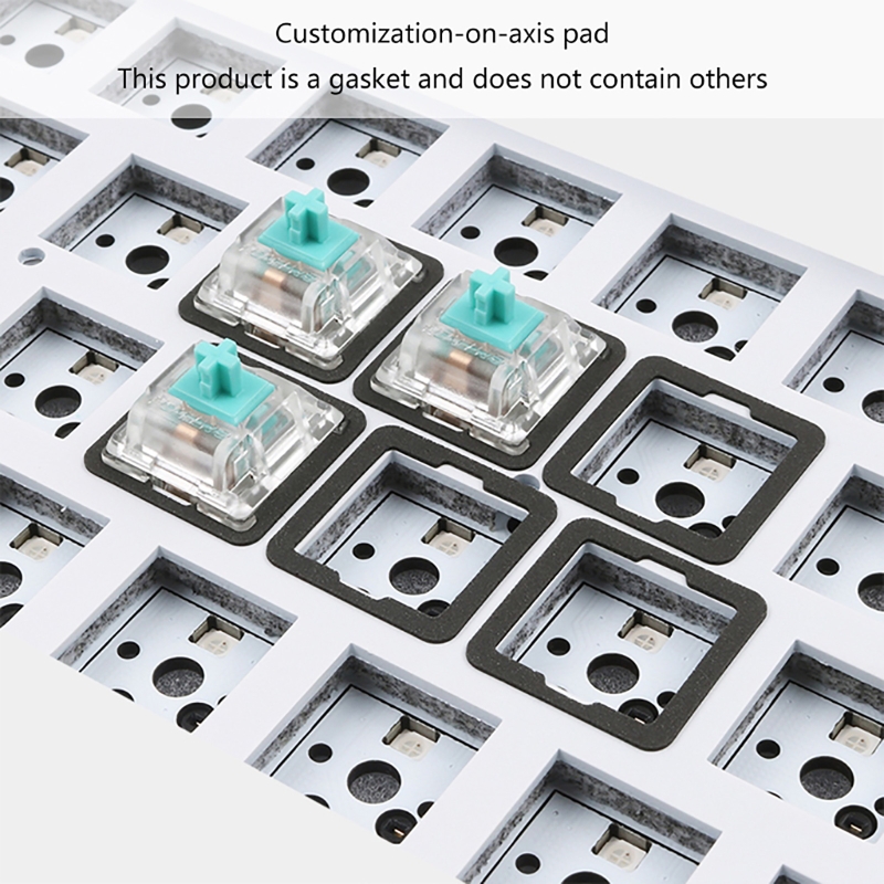 Kits de teclado DIY, almohadillas de espuma silenciosa, interruptor de teclado IXPE EVA, Reduce el ruido vacío