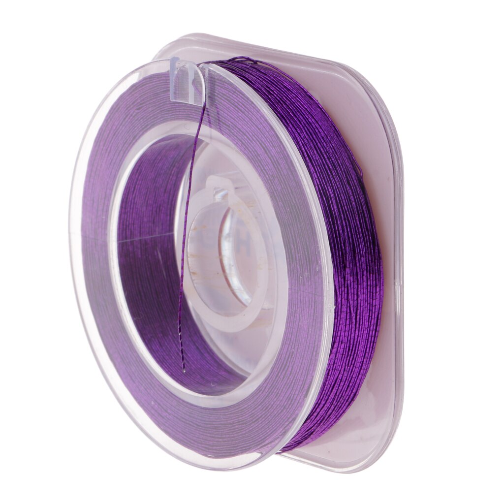 Metallic Bright Rod Building Thread Rod Guide Wrapping Thread Fixing Line