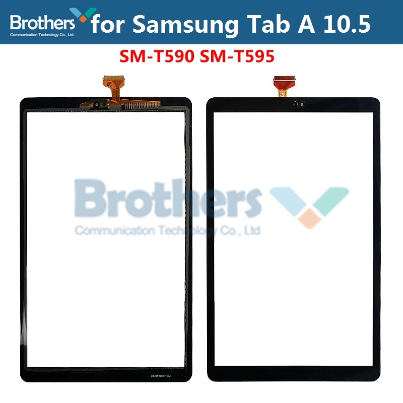 Original Tablet Touch Panel For Samsung Galaxy Tab A 10.5 T590 T595 Touch Screen Digitizer SM-T590 SM-T595 LCD Glass Sensor Top