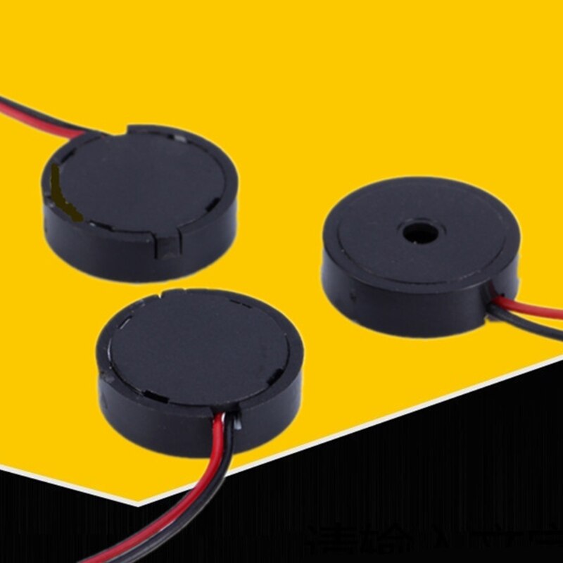 Buzzer électronique noir J6PE, alarme continue, tonalité, Buzzer piézo passif, adapté aux ordinateurs, imprimantes, composants électroniques