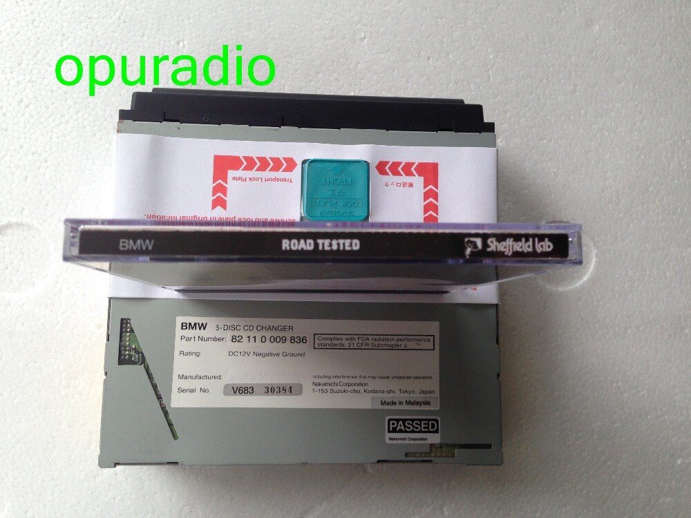 100% original Nikamichi 6-DISC CD changer 82110009836 for BWM 3 Series 5 Series X Series Z Series radio