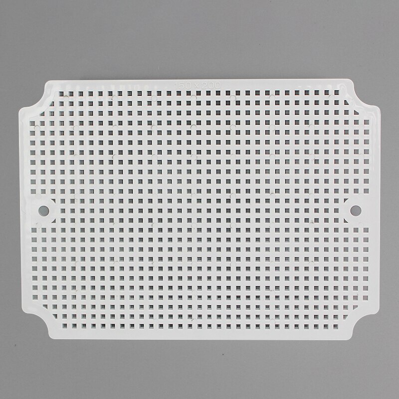 Outdoor Waterproof Junction Box Base Plate ABS Monitoring Waterproof Box Fixed Base Plate IP67 honeycomb mounting base plate