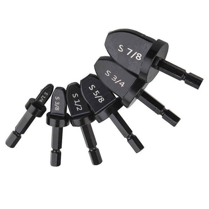 Pipe Expander Copper Tube Swaging Tools For Air Conditioner Refrigerator Flaring Takeover Tool Set Triangle Hex Shank Repair Kit