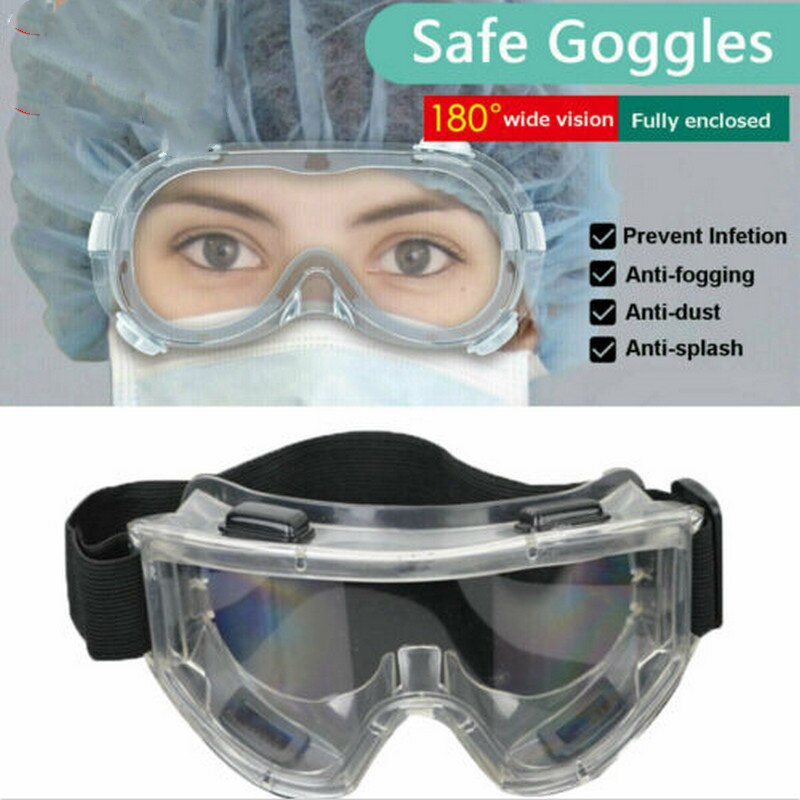 Anti-Fog Glasses Protective Transparent Goggles Chemical Industrial Eyewear Protective Safety Goggles Chemical Splash Goggle