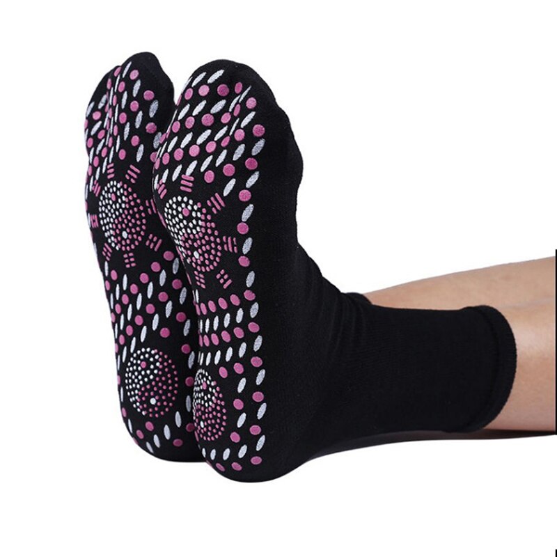 Calze autoriscaldanti uomo donna calze comode traspiranti riscaldate calze YS-acquistare: nero
