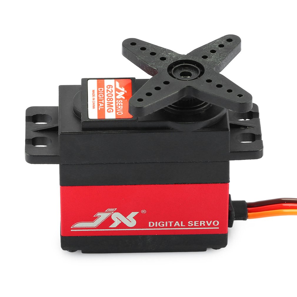 JX PDI-6208MG Servo 8kg 120 Grad Hohe Präzision Metall Getriebe Digital Standard Servo Wasserdicht Lenkgetriebe