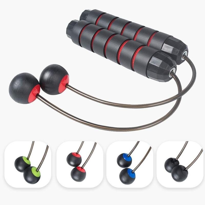 1 Pcs Springtouw Lager Gewicht Verstelbare Stalen Draadloze Sprong Touw 3M Cordless Fitness Crossfit Jump Rope Voor Boksen