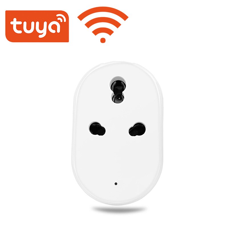 Tuay india sør-afrika 16a smart wifi plugg tuya alexa google assistent ifttt usa uk plugg stemmekontroll stikkontakt smartlife