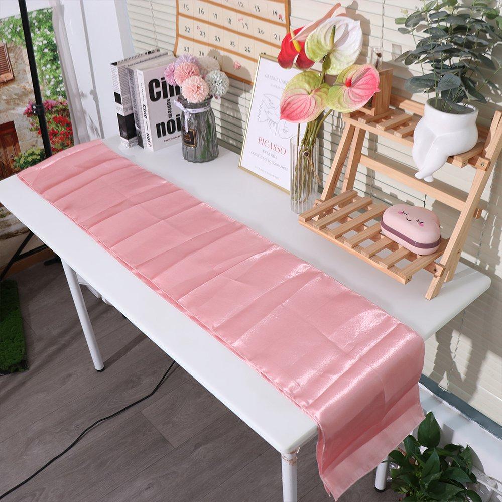 Unik glitter disco bordlöpare spegel paljettduk europeisk stil bordsduk födelsedag: Himmelsblå