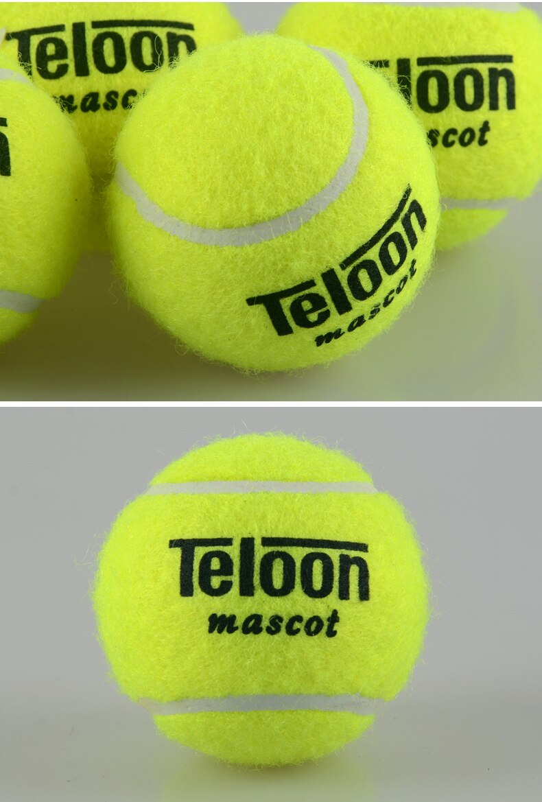 4 Pcs Training Tennis Adult Youth Training Game Tennis Rubber Suitable for Beginner School Club: Primary