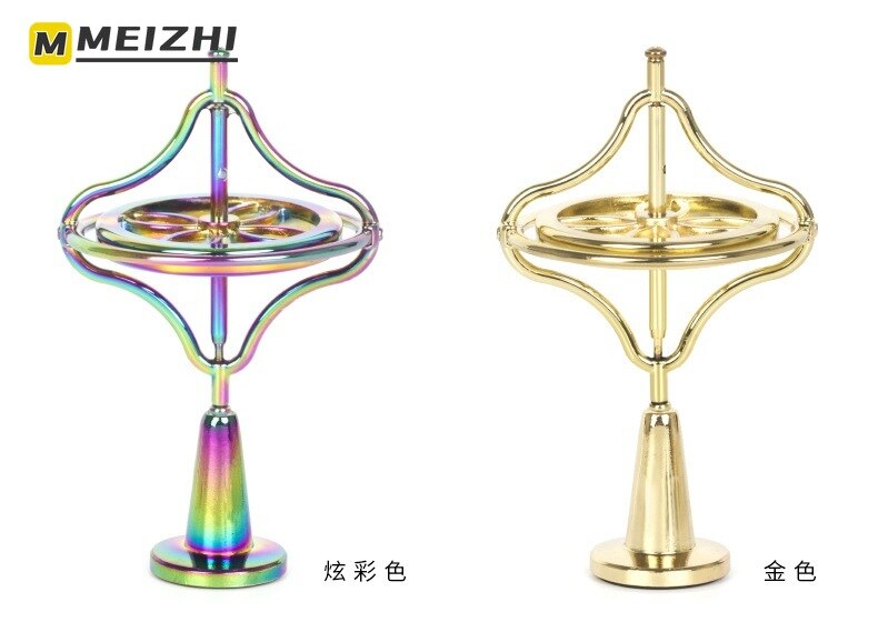 Lichtgevende Licht Metalen Kleurrijke Spinner Hand Spinner Vingertop Tol Gloeien In Het Donker