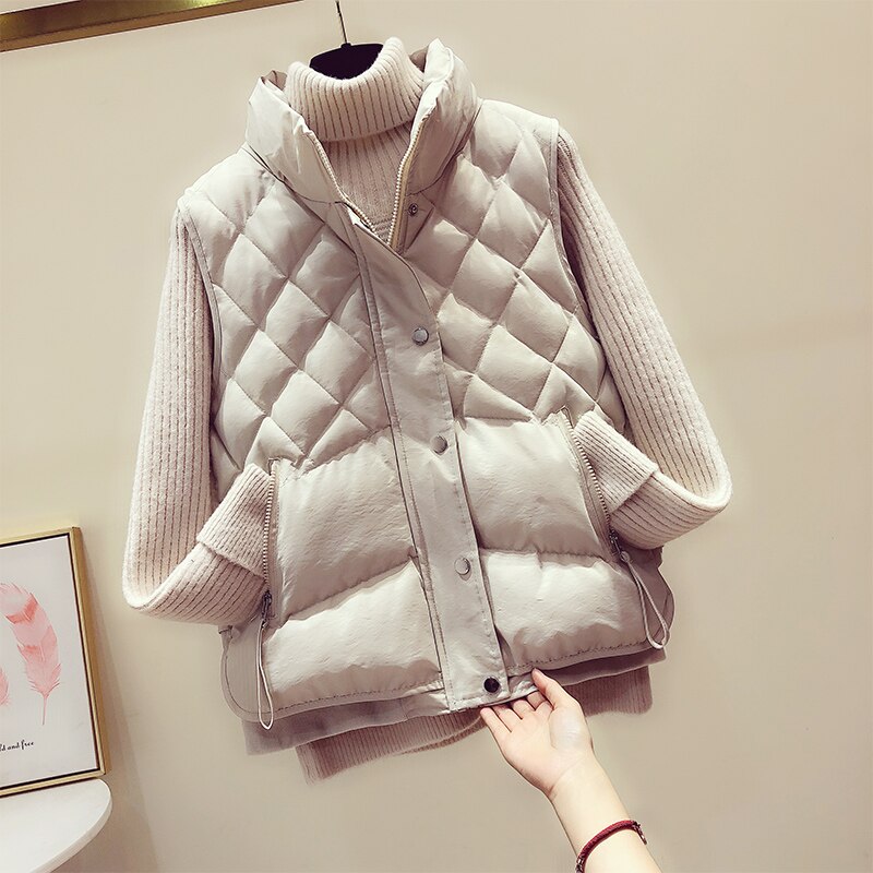 barata Otoño Invierno Venta de femenina casual agradable chaleco ropa de abrigo BP890