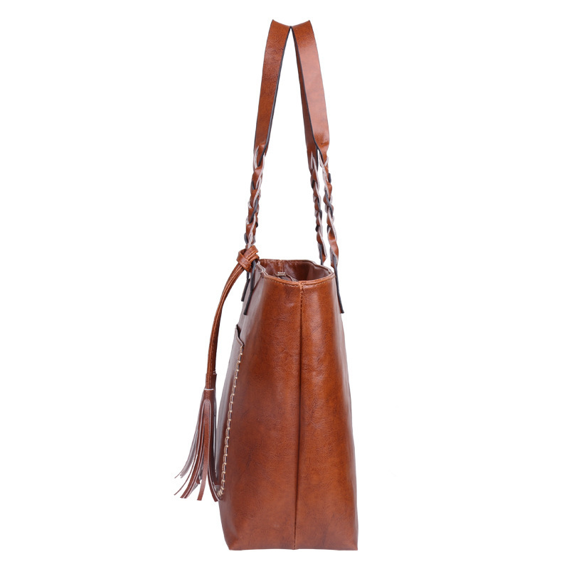 Trend Woman Package Handbag Bale Single Shoulder Tassels Bag