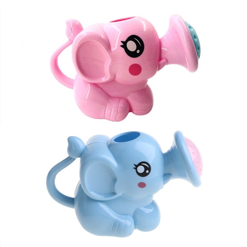 Regadera divertida de elefante pequeño para bebés y niños, regadera de plástico, juego de playa, juguete de arena, para niños, 1 unidad