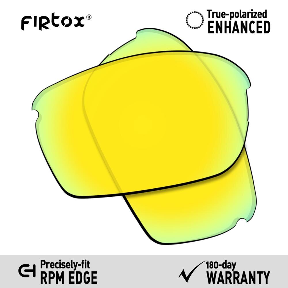 Firtox True UV400 Polarized Lenses Replacement for-Oakley RPM Edge OO9205 Sunglasses (Compatiable Lens Only) - Multiple Colors