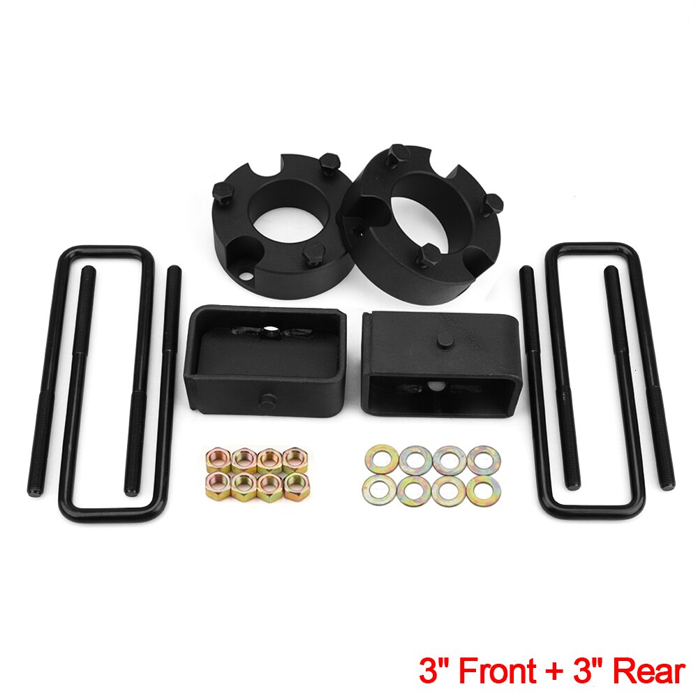 Fits 6 lug only Leveling Lift Kit For Toyota Tacoma 2005 4WD 2WD Front and Rear: Champagne