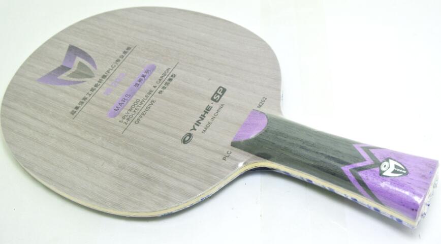 Orignal YINHE M202 MARS Series POLYETHYLENE Carbon table tenis blade/ ping pong blade: long Fl handle