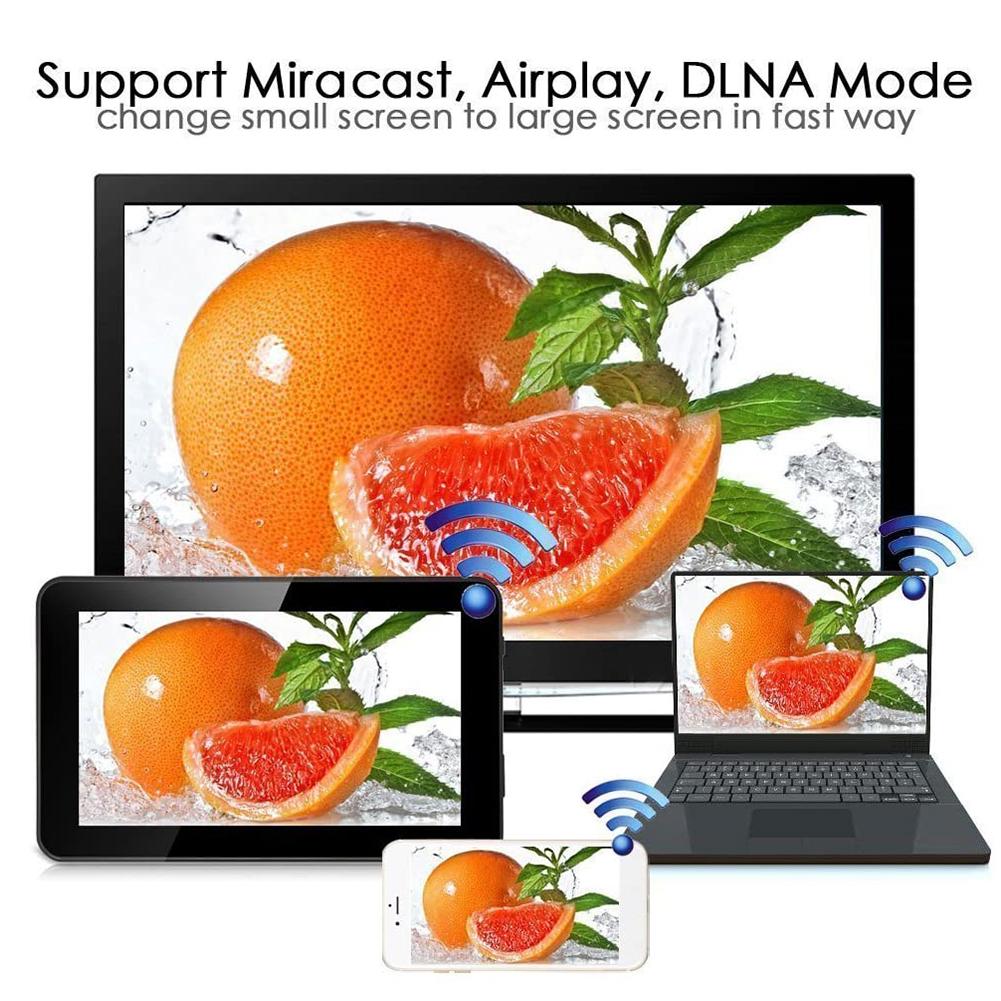 Wireless Display Dongle,WIFI Portable Display Receiver 1080P HDMI Miracast Dongle For IOS IPhone IPad/Mac/Android Smartphones