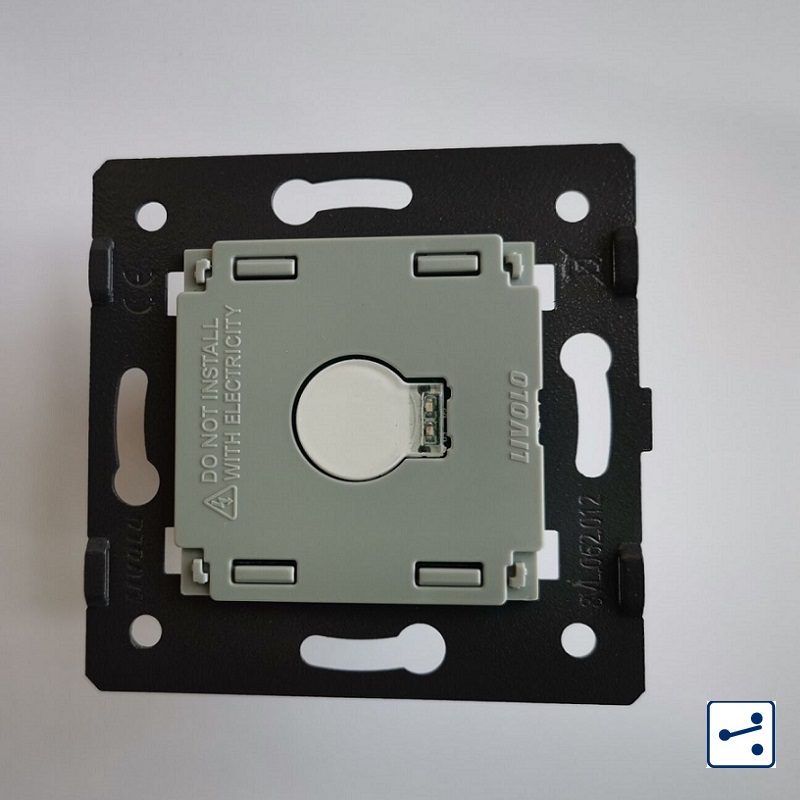 Livolo Basis Van Touch Screen 2 Manieren Kruis Schakelaar, Diy Acessories Buuton, Zonder Paneel, Voor Vervanging, diy Producten Radomly VL-C701S