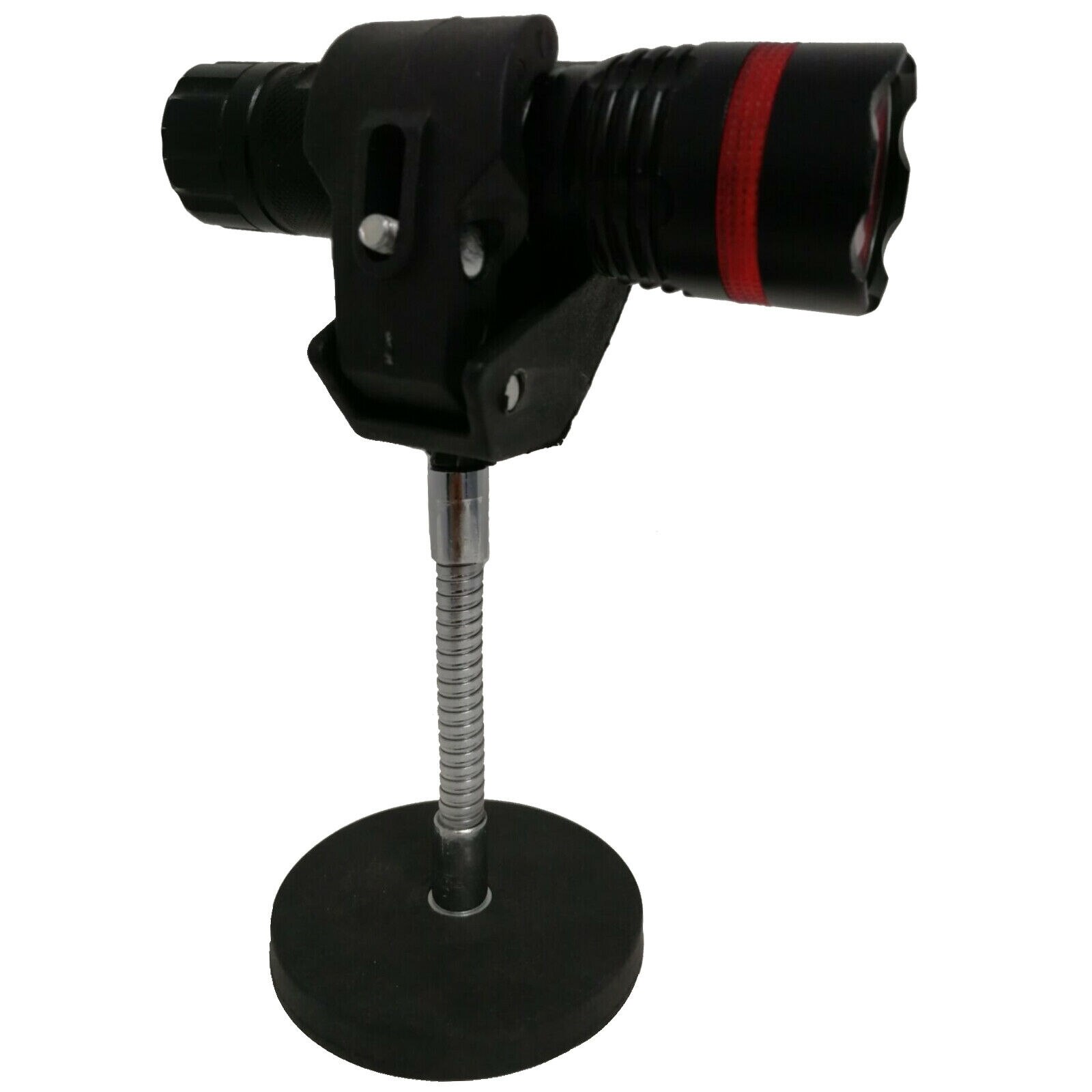 Soporte magnético para linterna, soportes de montaje flexibles, imán fuerte