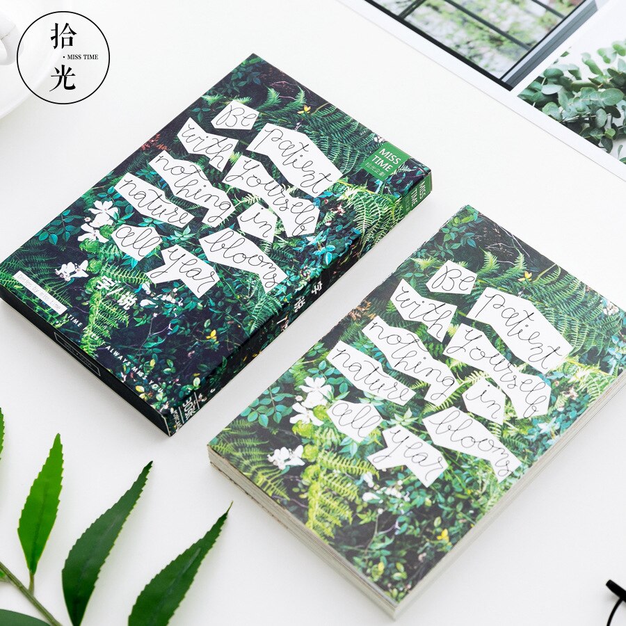 30 Pcs/Set Retro Plant Language Word Postcard /Greeting Card/Wish Card/Christmas and Year