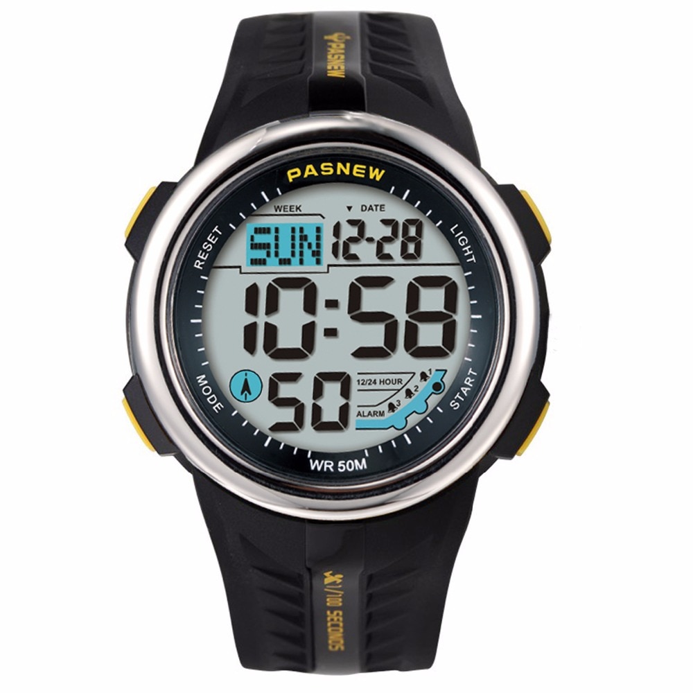 PASNEW Watches Men Sports Watch Led Digial Watch Electronic Watches reloj digital hombre relogio masculino