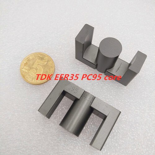 Original tdk eer 35 ec3542 importert ferrittkjerne  pc95 materiale  ec35 kan utstyres med en rekke skjeletter: Type 1