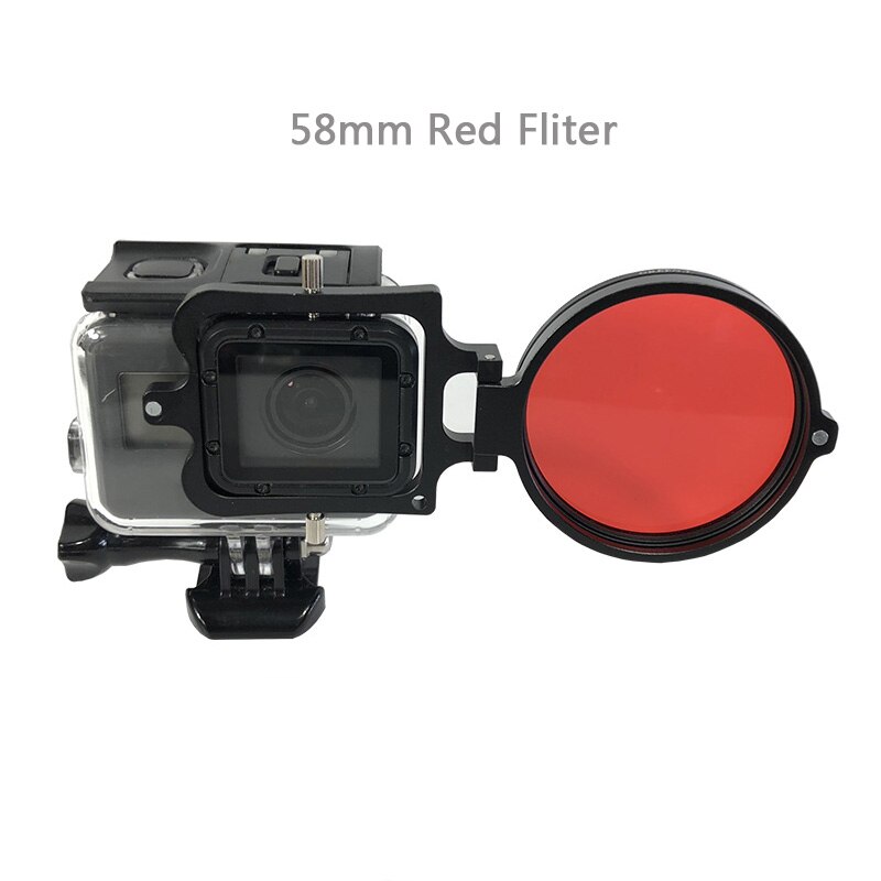 Tauchen Objektiv Filter Unterwasser Objektiv Filter verrotten Filter 16X nah dran hoch objektiv 16 Mal Makro Objektiv für GoPro Held 7 6 5 Aktion Kamera