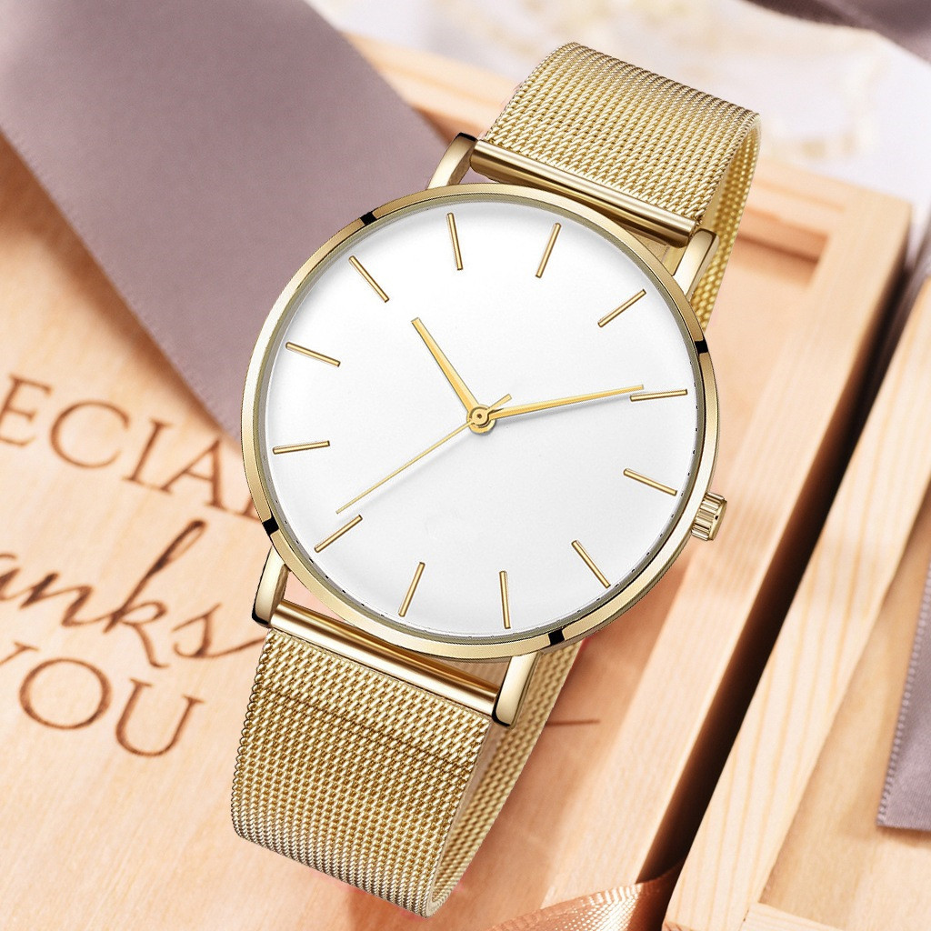 Freizeit Einfache Ultra Dünne Männer Frauen Kreative Schwarz Edelstahl Quarz Uhren Männer Business Männlich Armbanduhr Uhr