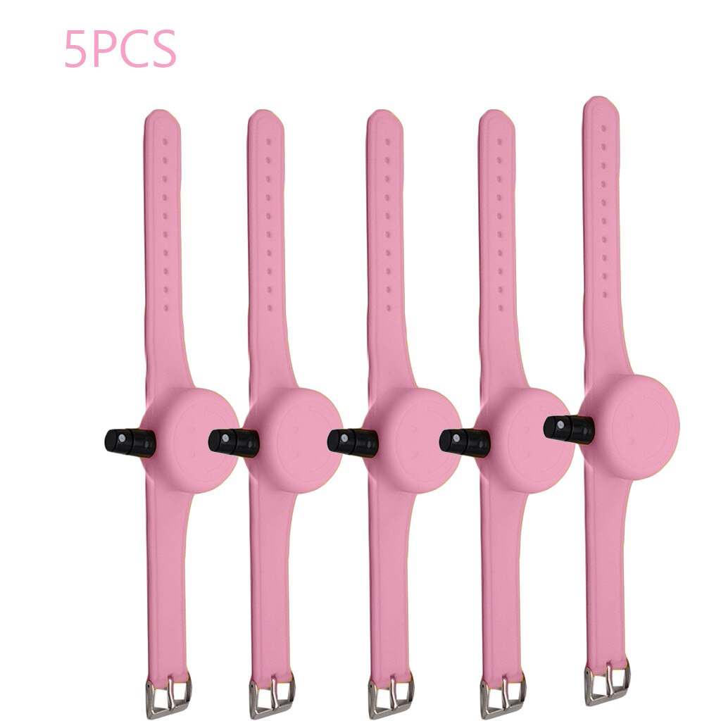 Armbänder Erwachsenen Kind Flüssigkeit Hand Dispenser Armband Handgelenk Band Gel Mit Ganze Desinfektion Hand Sanitizer Abgabe Handwäsche L * 5: U