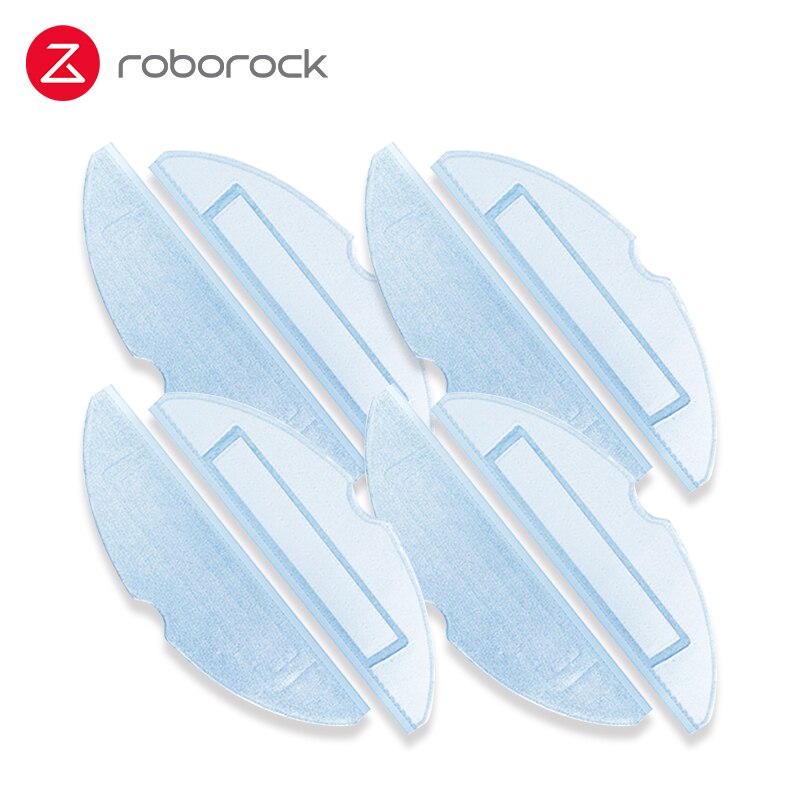 Original roborock  s7 moppeklude , s7 tilbehør reservedele , 100%  original roborock tilbehørsstøtte: 8 stykker