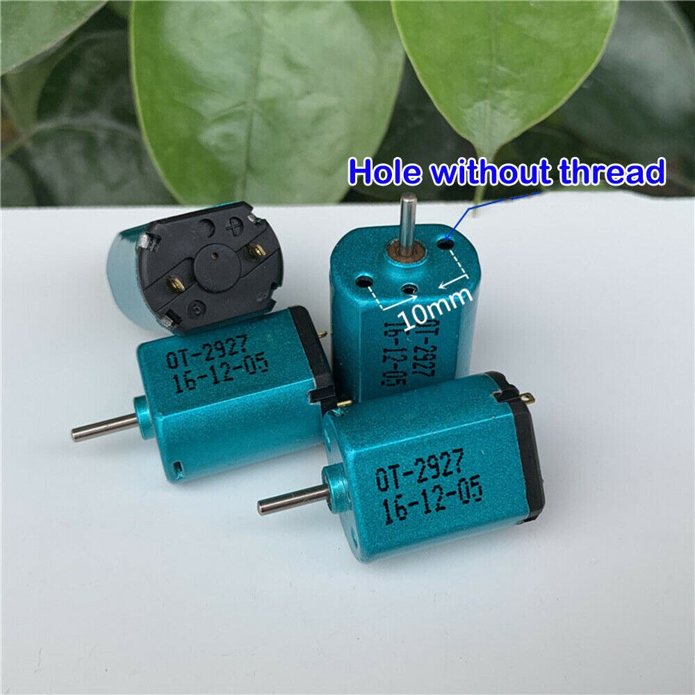 Mini 030-2927 Electric Motor DC 1.5V-3.7V 3V 52000RPM High Speed Carbon Brush Micro 030 Motor DIY Race Car Toy Ship Boat Model