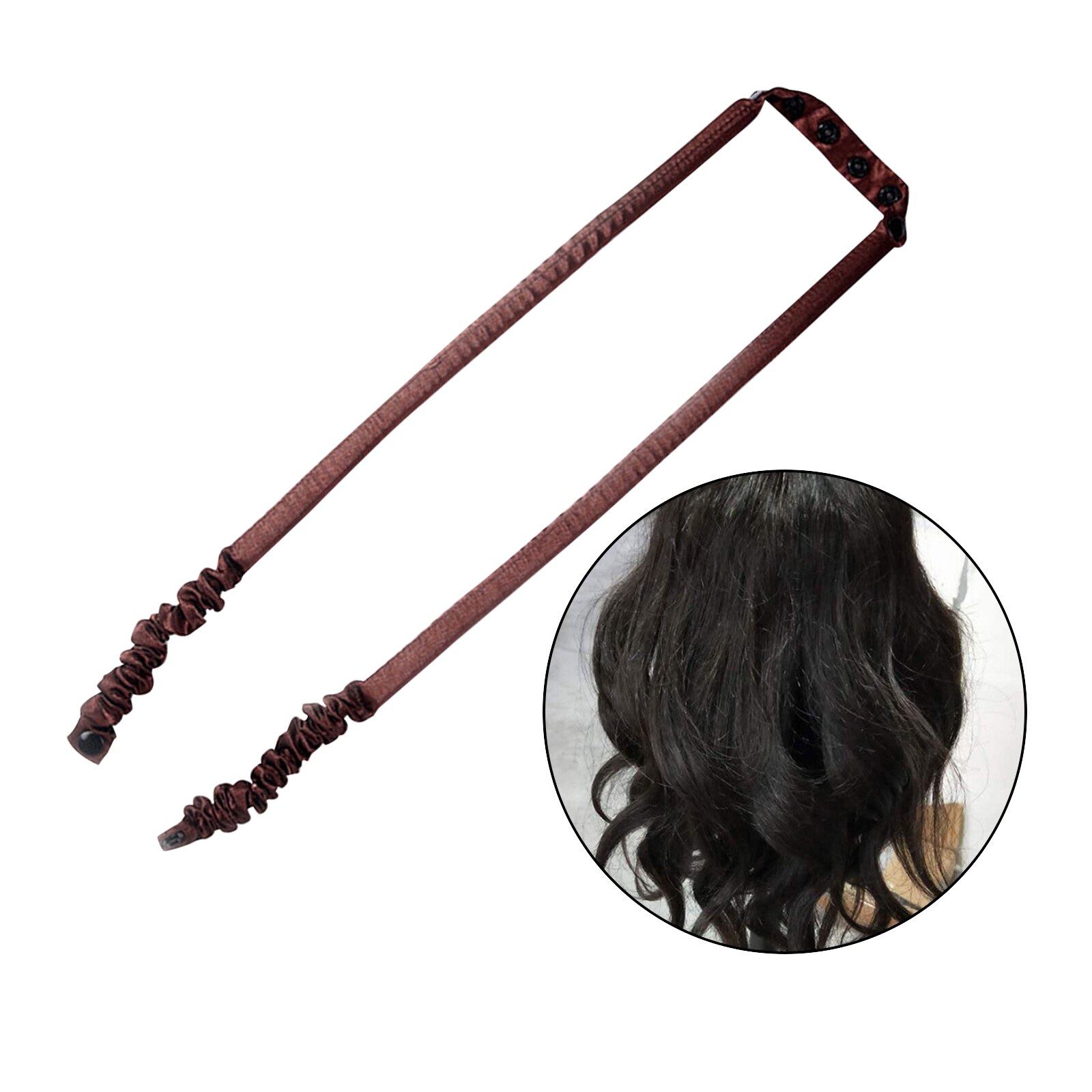 Bigoudi pour cheveux ondulés, rouleaux flexibles, sans chaleur, en spirale, fleur de poire, accessoires de modelage