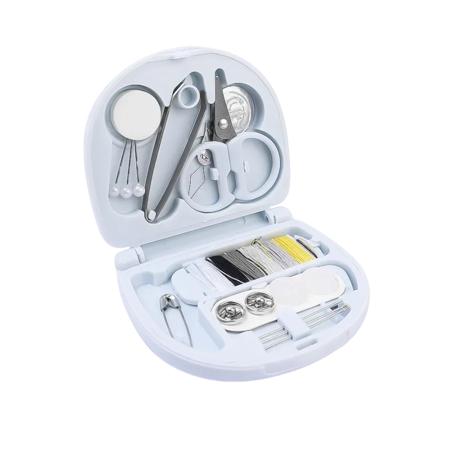 Mini Sewing Machine Portable Needlework Repairing Hand-Held Clothes Fabrics Sewing Machine for Clothes,Fabrics DIY Home Travel