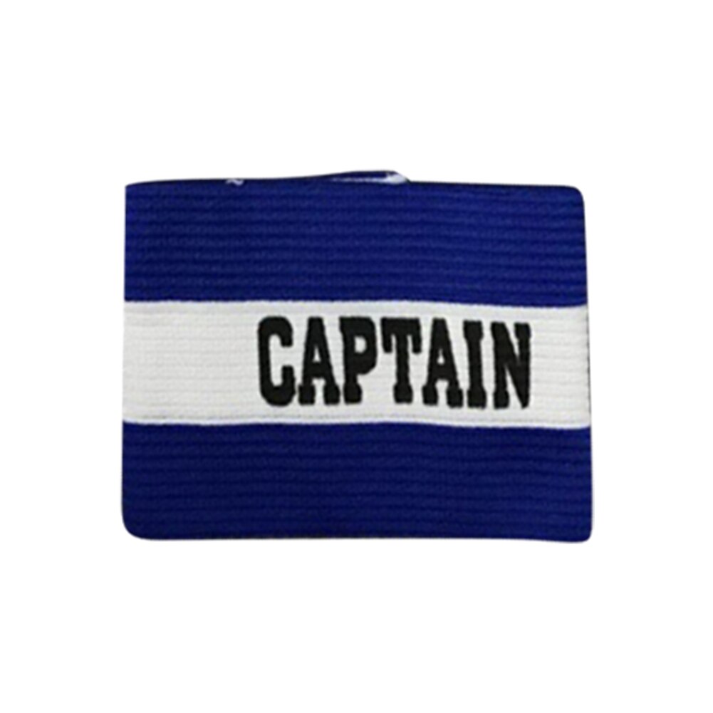 1 Pcs Arm Band Leader Competition Football Captain Armband Soccer Captain Armband Group Armband: Blue
