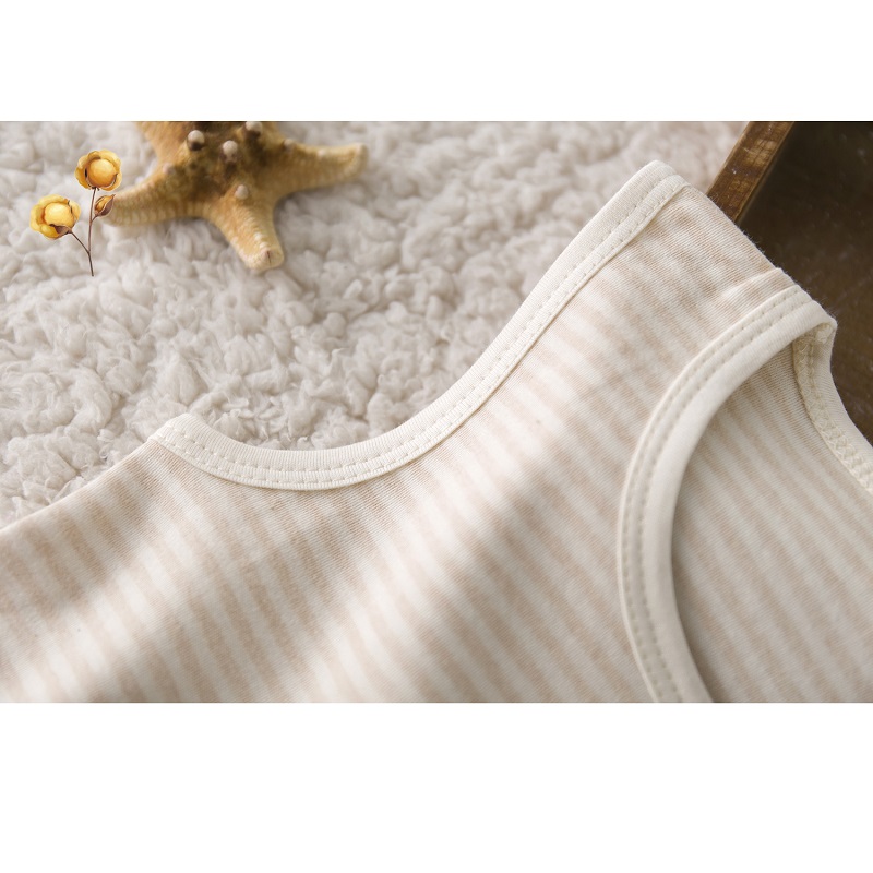 biologische katoen vest mix effen streep 0-24months baby bebes kids baby ondergoed baby hemd baby kids tanks