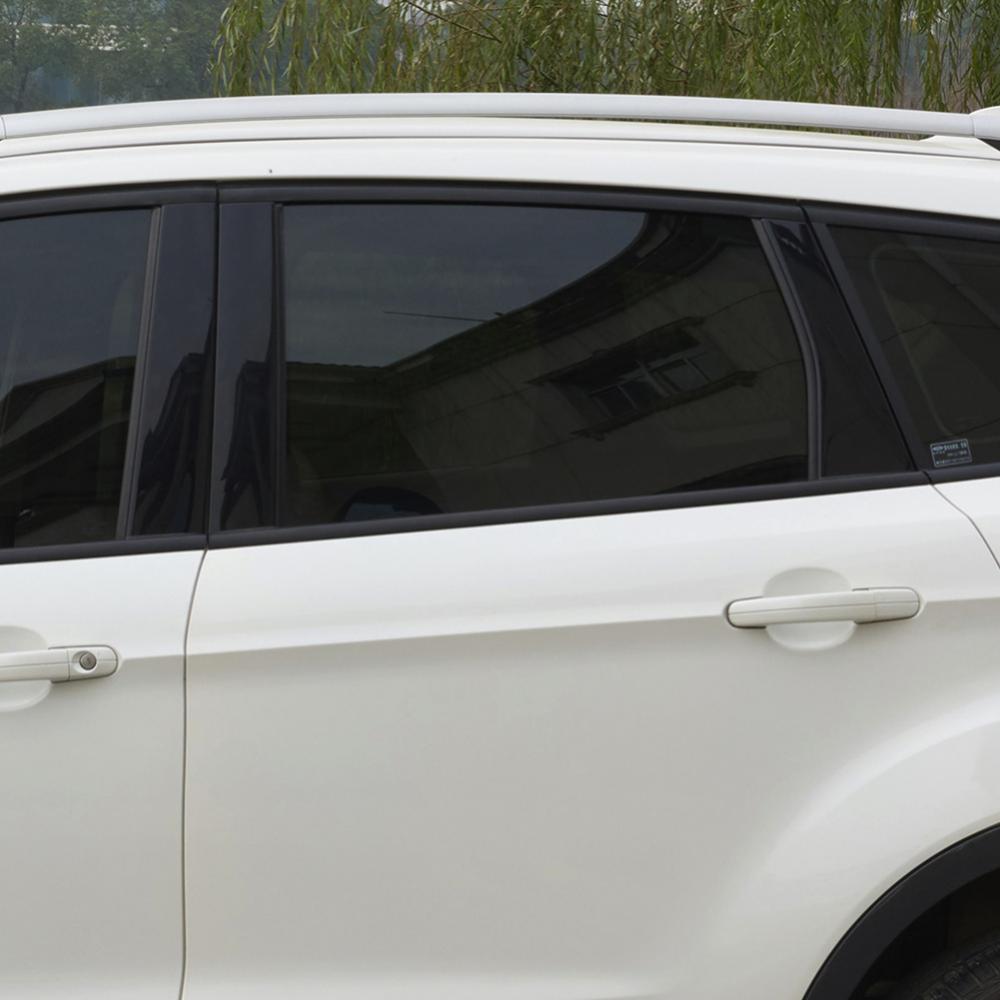 Zwarte Auto Window Tint Film Glas Auto Sticker Huis Commerciële Zonne Bescherming Raamfolies