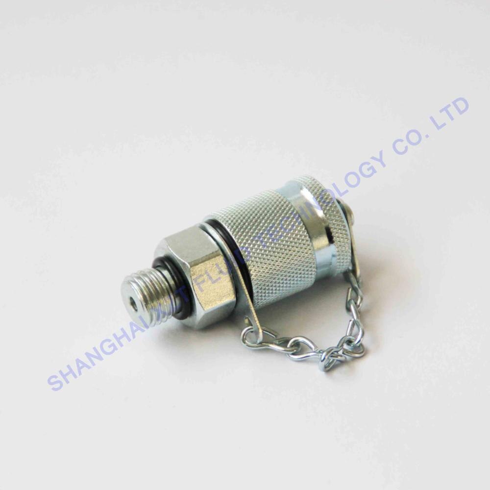 60MPa/600BAR HYDRAULIC TEST POINT, Hydraulic test coupling,Test Adapter: UNF7-16