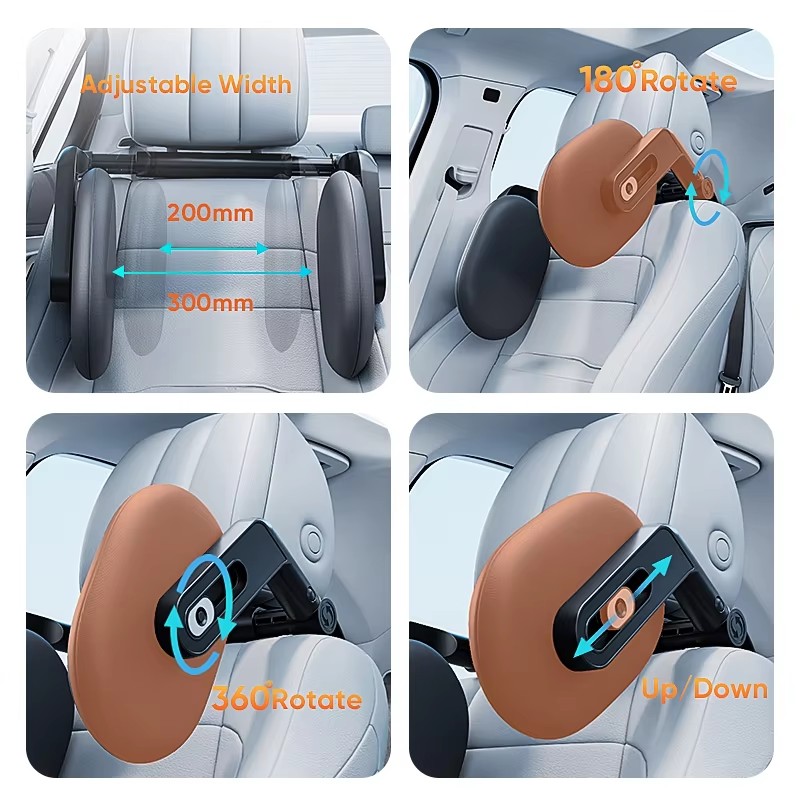 Poduszka zagłówka samochodowego, zagłówki samochodowe, zagłówki boczne robić samochodu dla dzieci, poduszka zagłówka samochodowego, poduszka zagłówka w kształcie litery U.