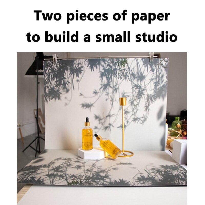 Fondos de fotografía para estudio fotográfico, papel impermeable de 57x42cm, 2 lados, accesorios de utilería para sesión fotográfica