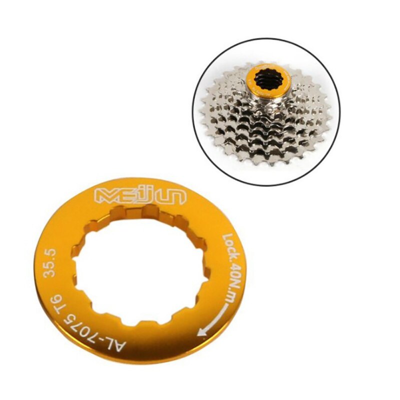 Balight alliage d'aluminium vélo de route de montagne volant housse de verrouillage serrures anneaux Cassette vtt Racefiets vélo roue libre