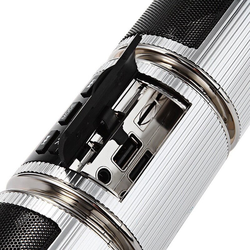 Motorcycle USB Bluetooth Stereo Speakers MP3 o Radio Sound System Handlebar Hi-Fi Player Supports USB/TF Card/AUX Interface