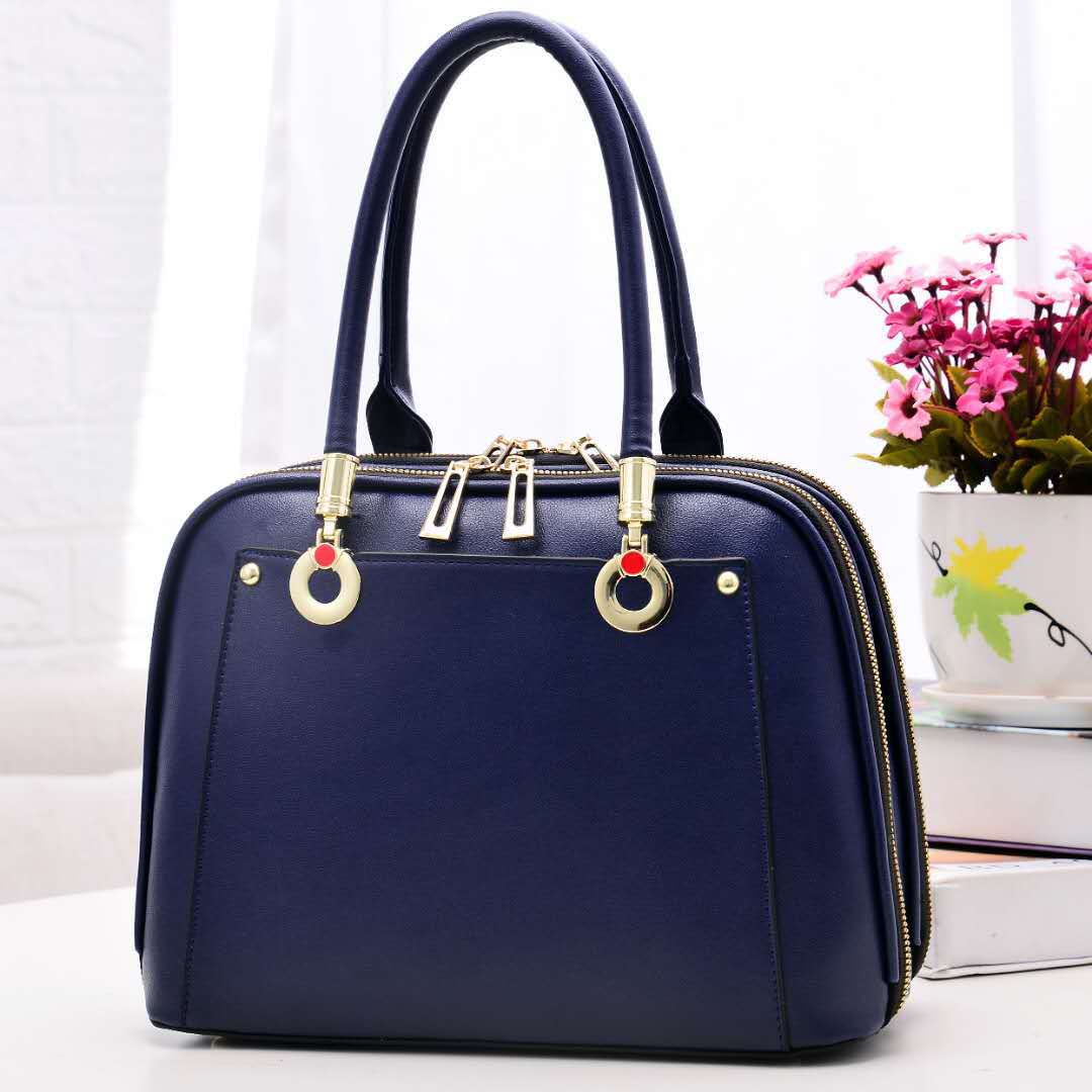 Grote Capaciteit Draagbare Schouder Shell Tas: Blauw