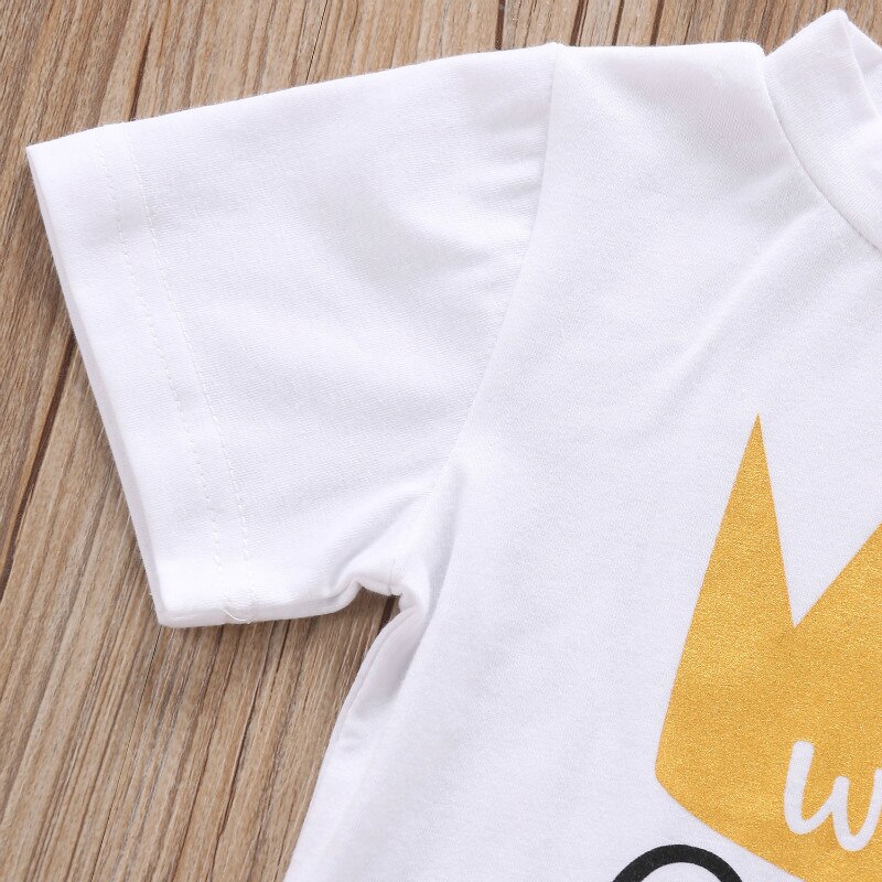 Pudcoco , camiseta de verano para bebés y niños, camiseta para chico s, camiseta con letras para un chico, Camiseta de algodón para niños y niñas, ropa para bebés para chico s
