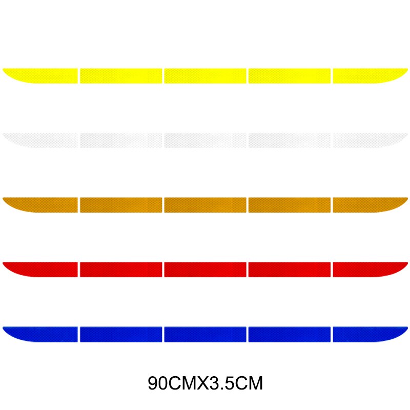 Car Reflective Tape Warning Mark Reflective Exterior Car Trunk Stickers DIY