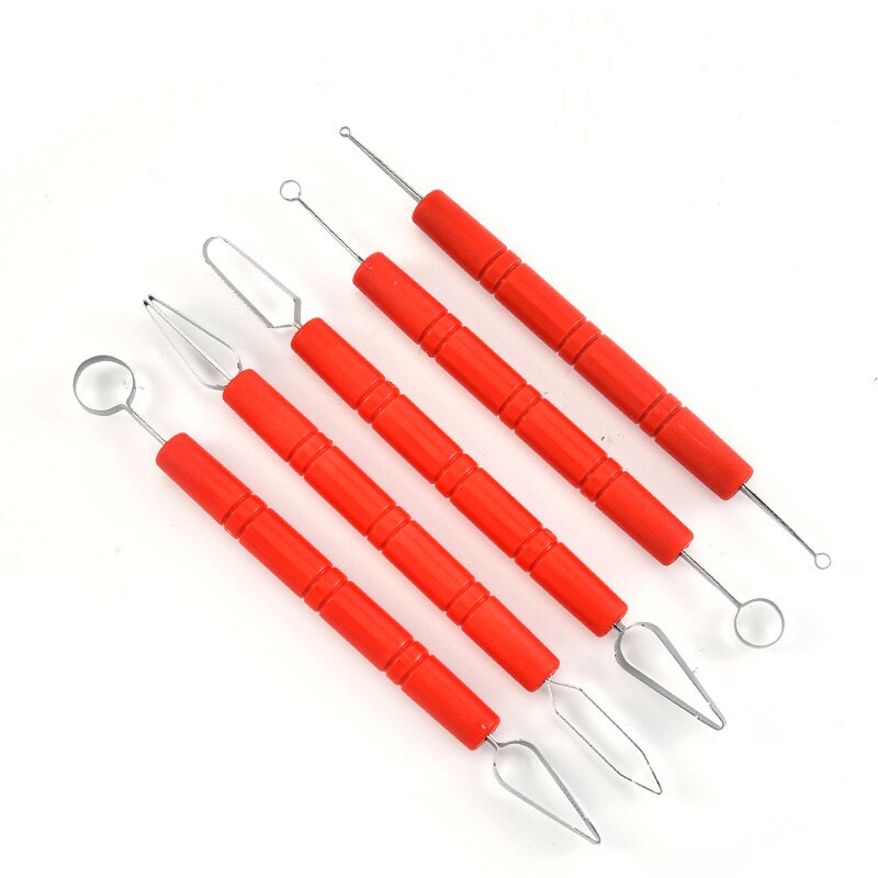 Couteau de spéléologie en argile polymère, outils de poterie, modélisation de Sculpture, Sculpture, couteau à découper, couteau à poinçon, outil de broche à Double fil