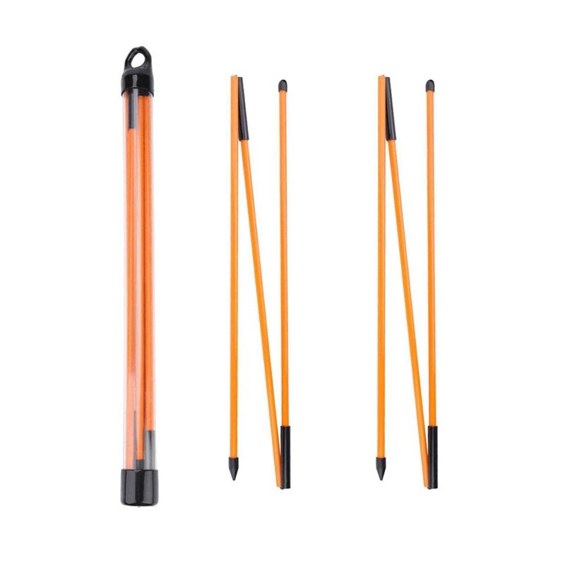 Golf Alignment Bar Orange Fiberglass Placement Training Aids