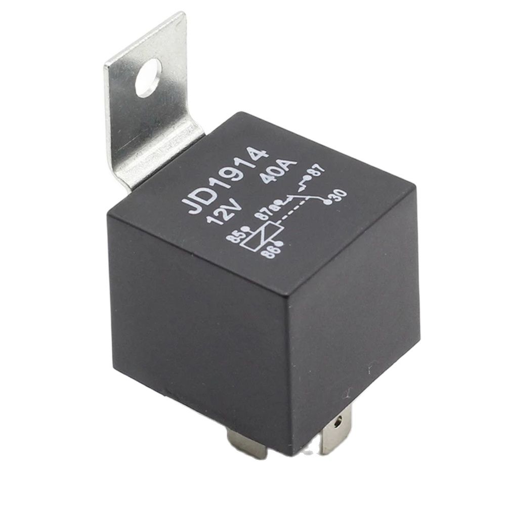 Waterproof Automotive Relay for 12V 24V 4Pin 5Pin 4P 5P 40A Car Relay With Copper Terminal Auto Relay Socket