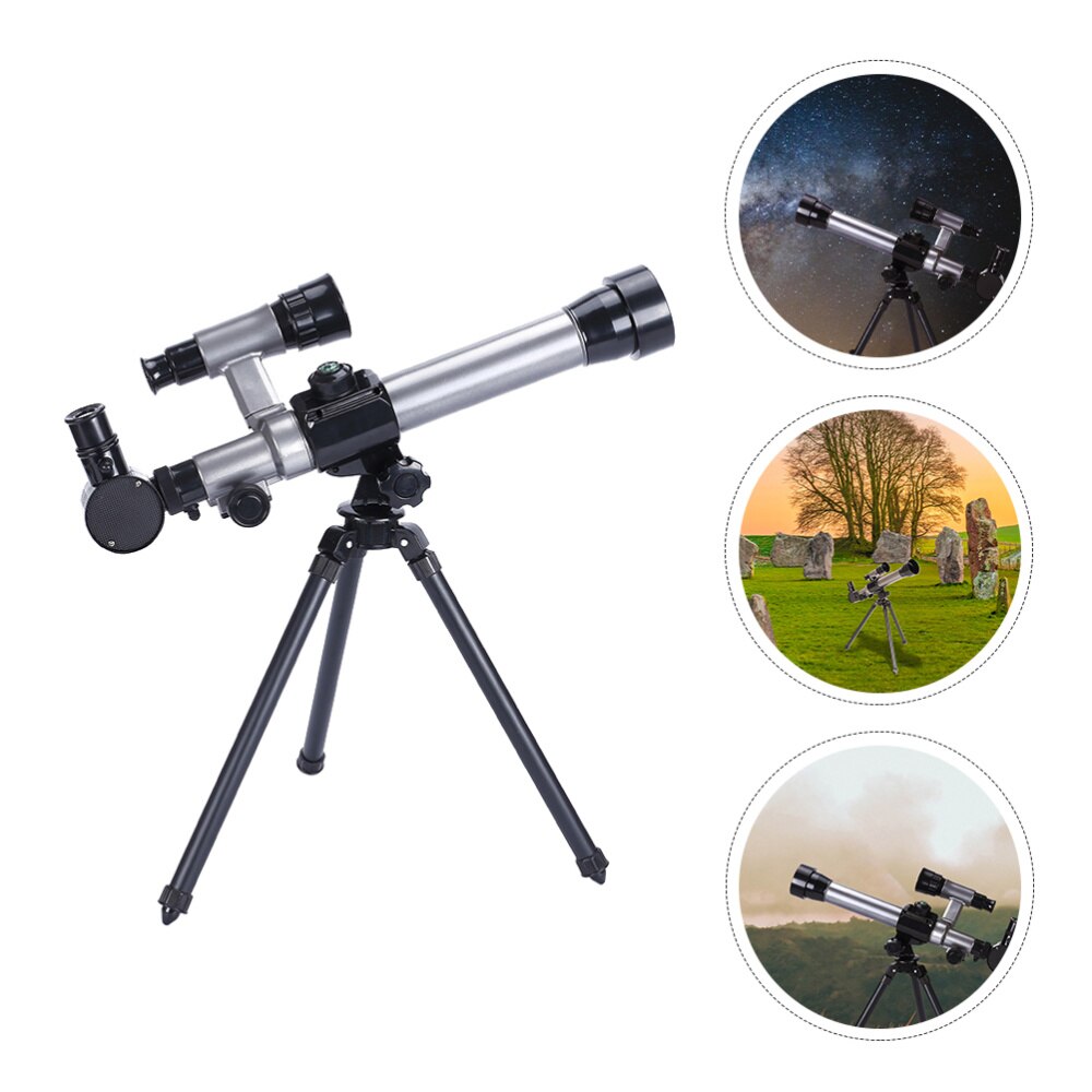 High-magnification Telescope Kids Single-tube Telescope for Astronomy Beginner: Default Title