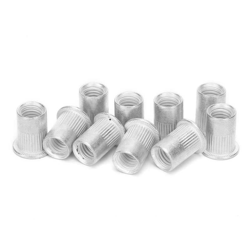 thread repair insert stainless steel insert for hardware repair tools Aluminum Threaded Insert Nut Rivet